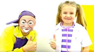 Funny videos for kids Meet Andrew the Clown [upl. by Rabush]