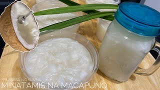 Minatamis na Macapuno Pandan Flavor [upl. by Ginni]