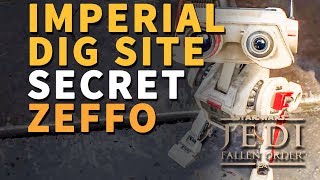 Imperial Dig Site Secret Location Zeffo Star Wars Jedi Fallen Order [upl. by Dazhehs]