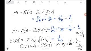 Lecture103  More about Covariance and Correlation Coefficient [upl. by Eidurt]