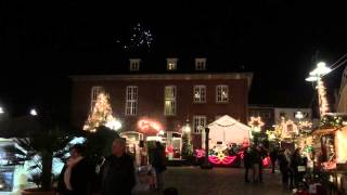 Wassenberger Weihnachtsmarkt mit Feuerwerk  2015 [upl. by Berstine]