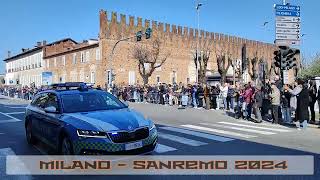 Milano  Sanremo milanosanremo ciclismo sanremo2024 2024 fyp viral viralvideo [upl. by Robena530]