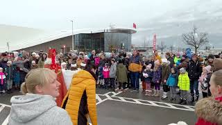 Der Nikolaus zu Besuch bei der Interspar 4K 2022 Osttirol [upl. by Subak]