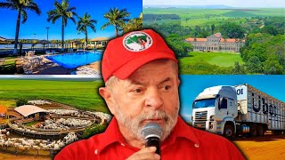 Conheças TODAS as FAZENDAS do Presidente Luiz Inácio LULA da Silva [upl. by Esmeralda]