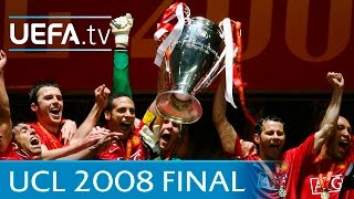 Manchester United v Chelsea 2008 UEFA Champions League final highlights [upl. by Bluhm]