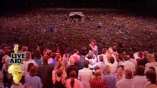 Band Aid  Do They Know Its Christmas Live Aid 1985 [upl. by Crandale]