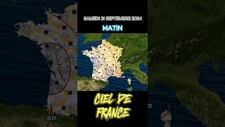 prévision météo France pour demain le Samedi 21 Septembre 2024 france meteo info meteofrance [upl. by Ondrej24]