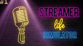 streamer life simulator محاكي اليوتيوبر1 [upl. by Llenrahs960]