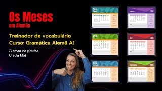 Aprender Alemão Os Meses em Frases – Treinador de Vocabulário [upl. by Vharat]