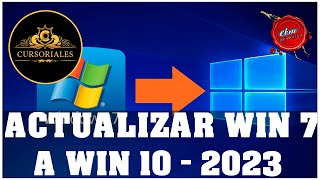 COMO ACTUALIZAR DE WINDOWS 7 8 A WINDOWS 10 EN 2023 [upl. by Euqirat]