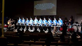 Little Drummer Boy  Snare Drumline 1st Performance [upl. by Eenwahs]