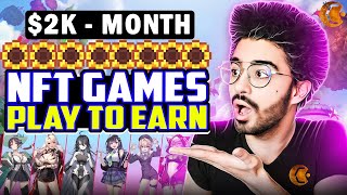 NFT Games Play to Earn  NFT Gaming  Play to Earn Money [upl. by Elston]