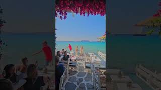 Wow Mykonos 😍greecevlog travel instagram mykonos negrita happiness europe tiktok reels [upl. by Annoyt773]