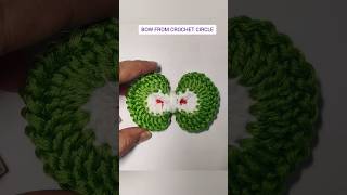 DIY HOW FROM CROCHET CIRCLE crochet diy [upl. by Angid601]