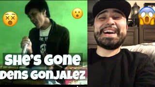 Reacting to She’s Gone SteelHeart Cover By Dens Gonjalez [upl. by Barbie]