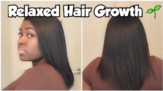 Can You Grow Relaxed Hair WITHOUT Protective Styles [upl. by Eisor]