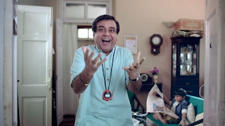 Pizza aaye Free  New Mobile Ordering ad featuring Paresh Rawal [upl. by Azitram185]