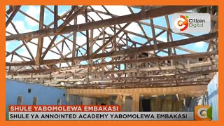 Shule ya Annointed Academy yabomolewa Embakasi [upl. by Laikeze]