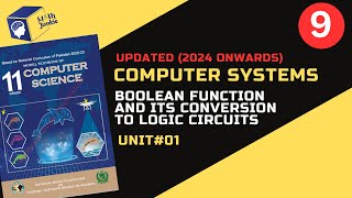 Lecture9  Boolean Functions and its Conversion to Logic Circuits  Unit01 Computer Systems ICS1 [upl. by Warrick]