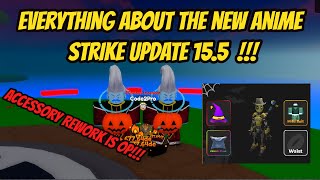 Everything about the new Anime Strike Update 155  New Accessory Rework [upl. by Aiym325]