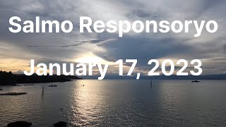 Salmo Responsoryo January 17 2023 [upl. by Okoyik292]