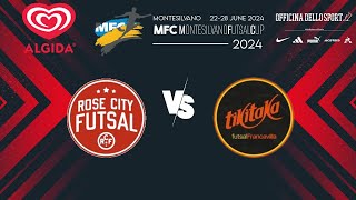 Montesilvano Futsal Cup 2024  UNDER 19 FEM FINALS 12  ROSE CITY vs TIKITAKA FUTSAL FRANCAVILLA [upl. by Erasme]