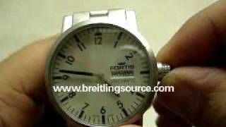 Fortis Spacematic Watch Video Review [upl. by Cilurzo]