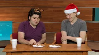 Americans try German Christmas Treats  Part 2 Stollen amp Spekulatius [upl. by Mccomb]