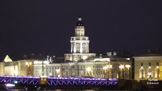 Sankt Petersburg St Petersburg bei Nacht СанктПетербург ночью St Petersburg at night Russland [upl. by Rider]