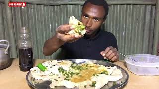 Ethiopian Food Asmr  Injera mukbang áŠ¥áŠ•áŒ€áˆ« á‰ áˆ½áˆ® ethiopianfood injera áˆ½áˆ® [upl. by Dar]