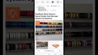 Reprack filament storage placement 3dprinting [upl. by Freemon]