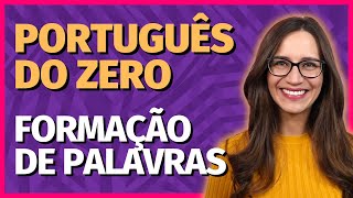 🟣 ESTRUTURA e FORMAÇÃO de PALAVRAS composição e derivação  Prof Letícia [upl. by Atnohsal418]