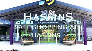 Safer shopping at Haskins Garden Centres  Checkout Operation [upl. by Anaej]