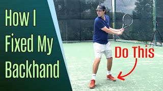 How I Transformed My TwoHanded Backhand [upl. by Margarete]