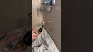 installing a new tub spout diverter plumber plumbing [upl. by Schapira]