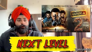 Reaction on Warning 2 Trailer  Gippy Grewal  Jasmin Bhasin  Prince KJ [upl. by Atirahc467]