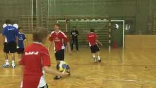 Basic Handball  Group Tactical Means  Demarking [upl. by Terrance]