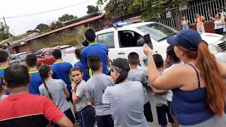 Paso de la Antorcha de la Independencia por el Barrio San José de Alajuela  Costa Rica 2019 [upl. by Naujd]