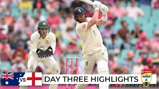 England rattled before Bairstow Stokes dig in  Mens Ashes 202122 [upl. by Masao]