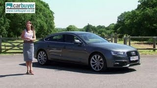 Audi A5 Sportback hatchback review  CarBuyer [upl. by Garibull]