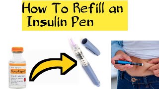 How to Refill an Insulin Pen shorts youtubeshorts [upl. by Christianna]