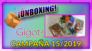 UNBOXING GIGOT  CAMPAÑA 152019 [upl. by Hauhsoj24]