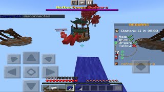 Doing Bedwars Squads again Nethergames [upl. by Goeger]