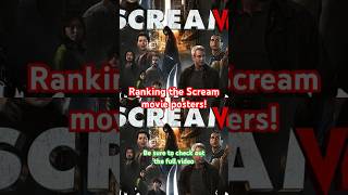 Ranking the Scream movie posters scream scream6 scream5 scream7 ghostface scream2 scream3 [upl. by Elletnwahs]