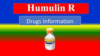 HUMULIN R  Generic Name  Brand Names How to use Precautions Side Effects [upl. by Ocirred]