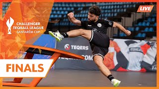 LIVE  Challenger Teqball League  Santarém Cup  Finals [upl. by Adnelg738]