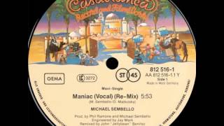 Michael Sembello  Maniac 12Vocal ReMix [upl. by Iva]