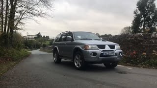 Mitsubishi Shogun Sport Owners Review [upl. by Yllehs637]