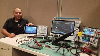 Tektronix AFG31000  Double Pulse Test [upl. by Akeenat]