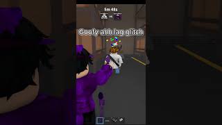 Goofy ahh lag glitch mm2 viralshort [upl. by Laks]